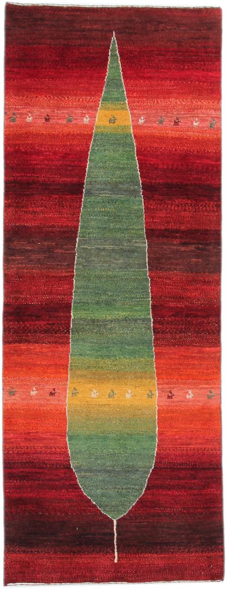 Persian Rug Persian Gabbeh Loribaft Nature 222x85 222x85, Persian Rug Knotted by hand