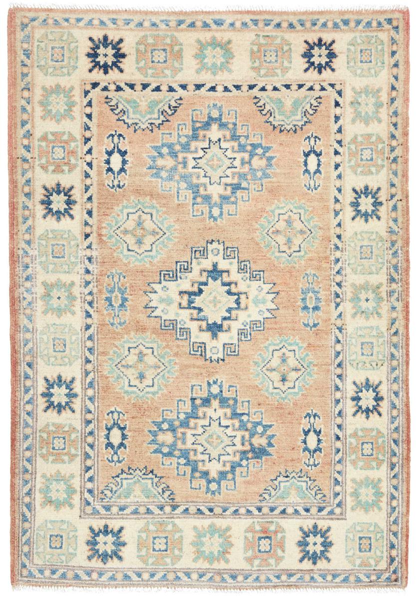 Afghansk teppe Kazak 122x83 122x83, Persisk teppe Knyttet for hånd