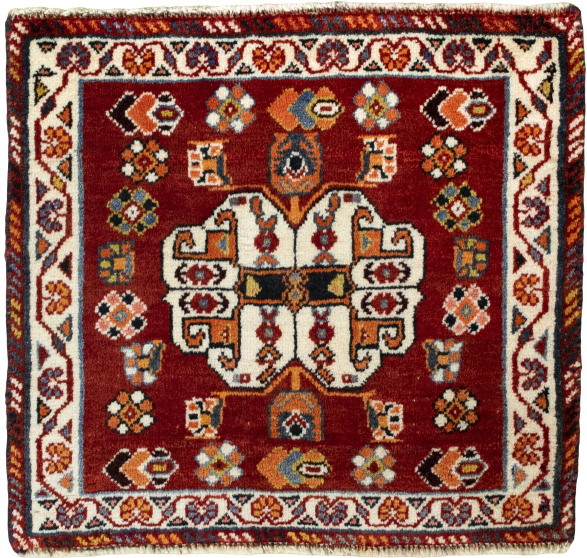 Persian Rug Shiraz 54x58 54x58, Persian Rug Knotted by hand