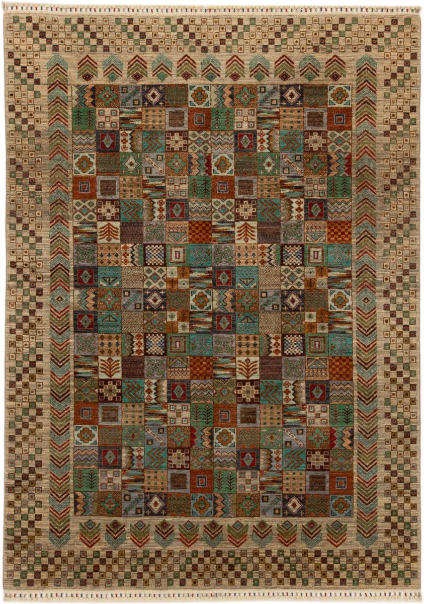 Afghan rug Arijana Design 241x173 241x173, Persian Rug Knotted by hand