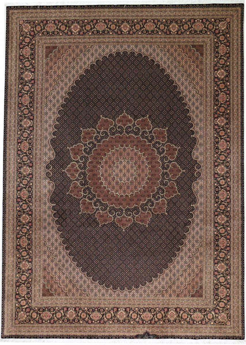 Tapete persa Tabriz Mahi 50Raj 349x251 349x251, Tapete persa Atado à mão