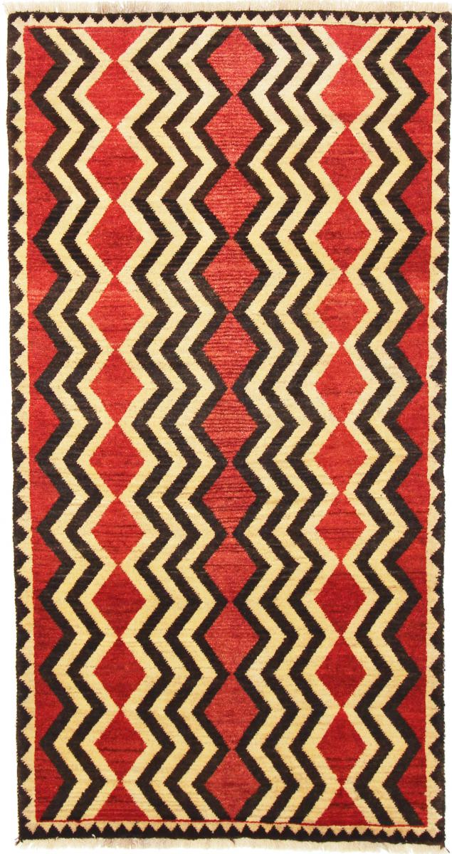 Tapete persa Ghashghai 196x105 196x105, Tapete persa Atado à mão