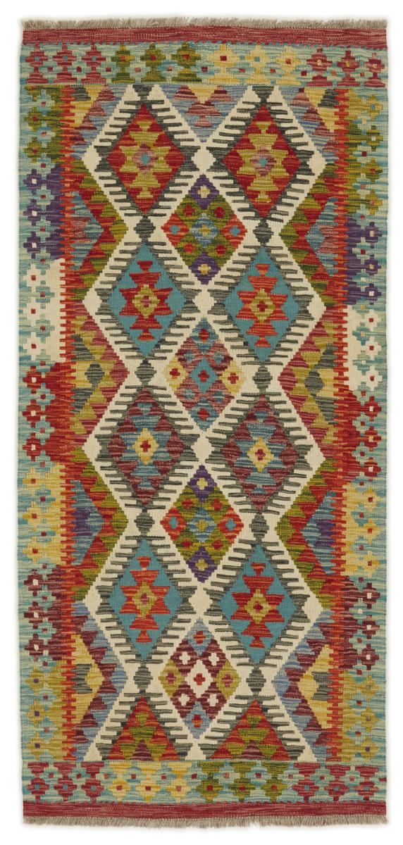 Alfombra afgana Kilim Afghan 192x91 192x91, Alfombra persa Tejido a mano