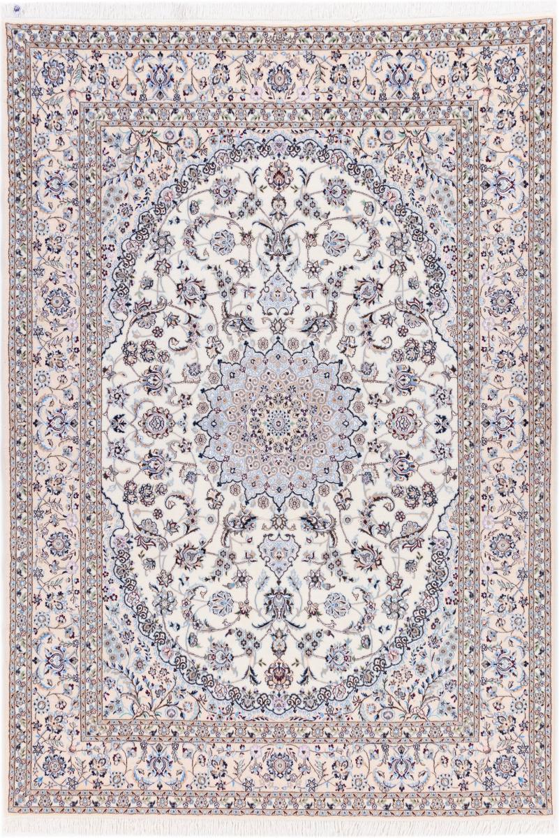 Tapis persan Naïn 6La 292x203 292x203, Tapis persan Noué à la main