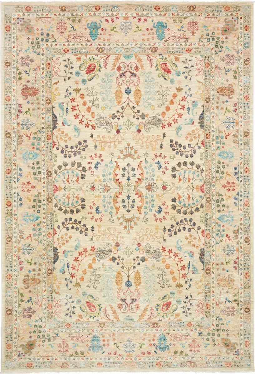 Pakistani rug Design Arijana 10'0"x6'8" 10'0"x6'8", Persian Rug Knotted by hand