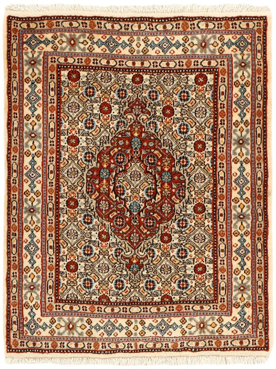 Perzisch tapijt Moud Mahi 85x67 85x67, Perzisch tapijt Handgeknoopte