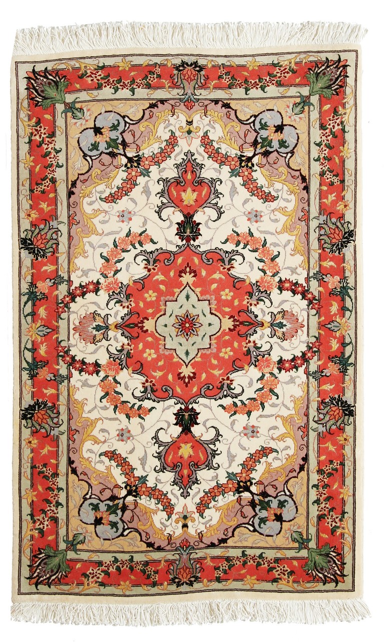Perzisch tapijt Tabriz 50Raj 116x74 116x74, Perzisch tapijt Handgeknoopte