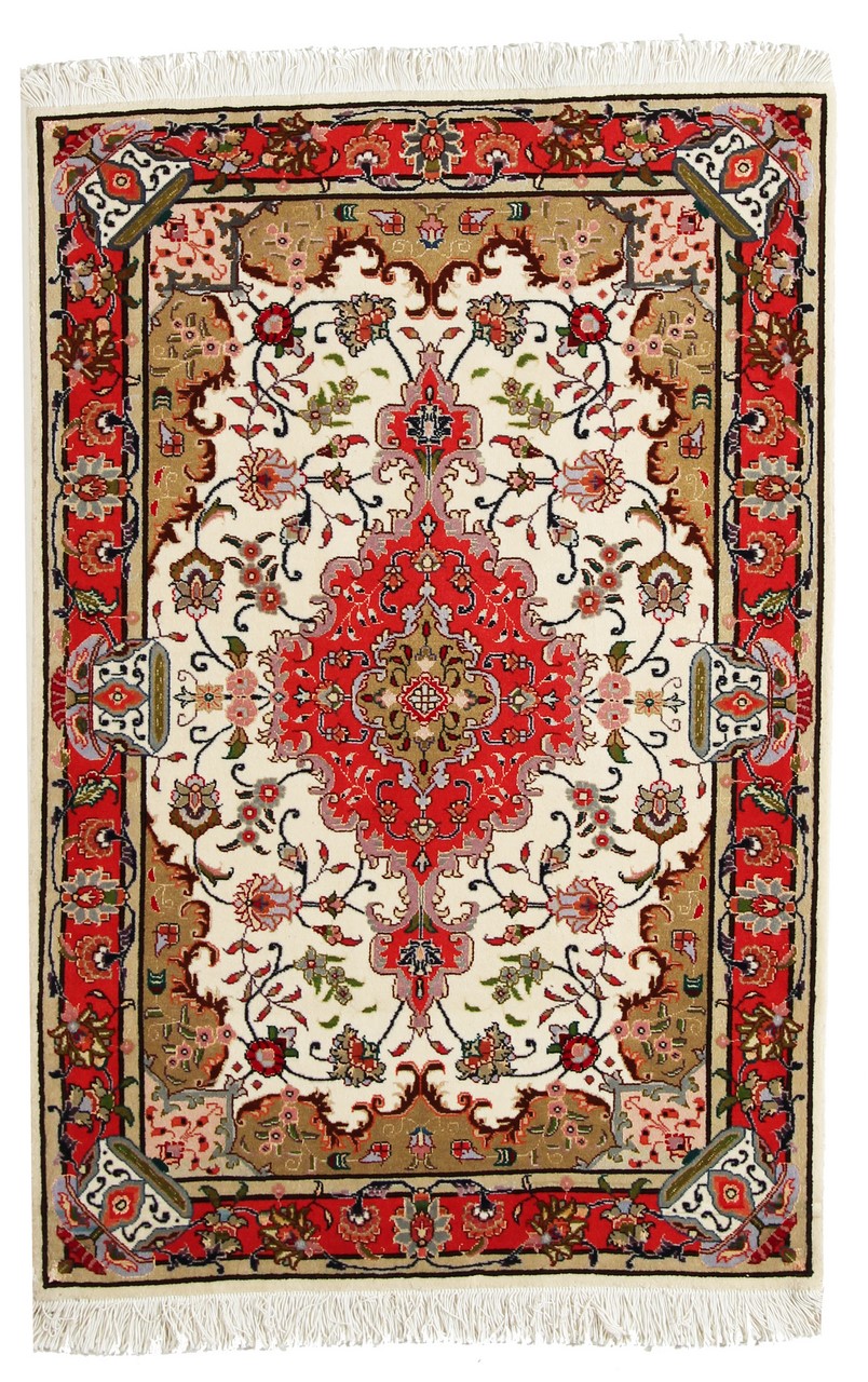 Perzisch tapijt Tabriz 50Raj 112x76 112x76, Perzisch tapijt Handgeknoopte