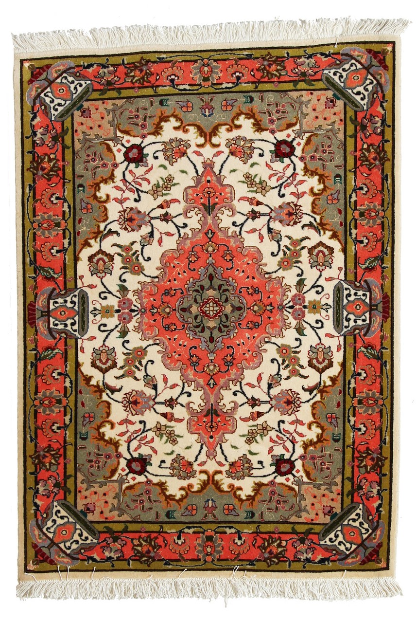 Perzisch tapijt Tabriz 50Raj 116x81 116x81, Perzisch tapijt Handgeknoopte