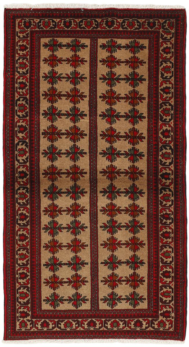 Perserteppich Belutsch 166x93 166x93, Perserteppich Handgeknüpft