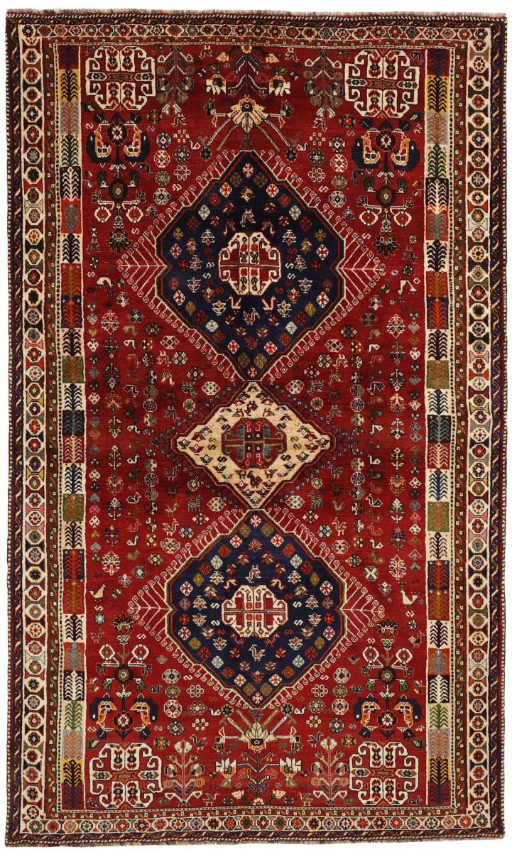 Perserteppich Ghashghai 281x171 281x171, Perserteppich Handgeknüpft