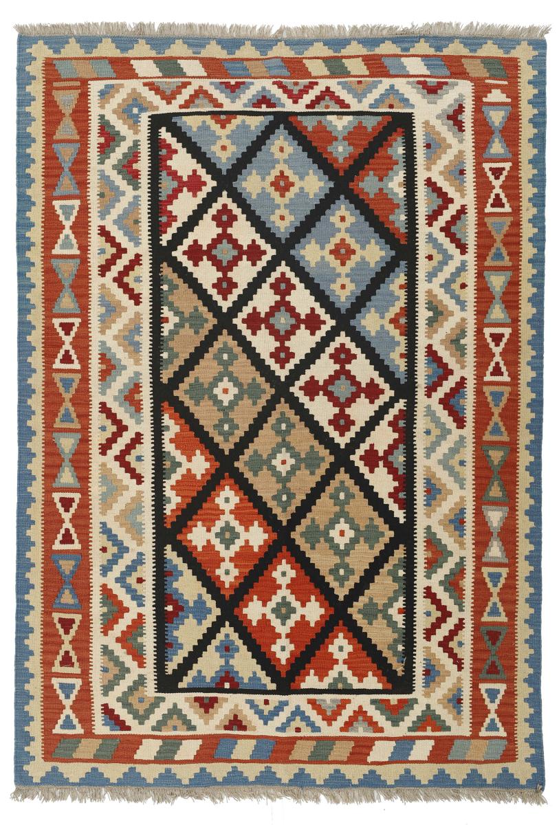 Tapete persa Kilim Fars 242x175 242x175, Tapete persa Tecido à mão