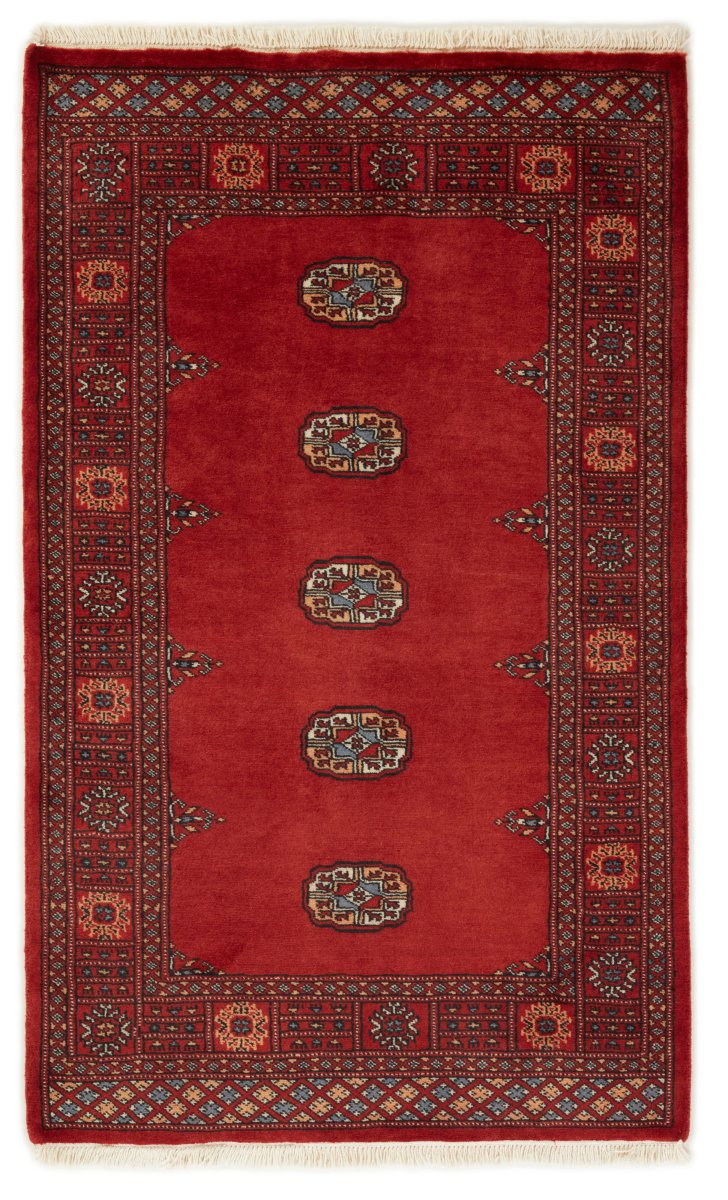 Pakistansk teppe Pakistan Buchara 2ply 156x96 156x96, Persisk teppe Håndknyttet