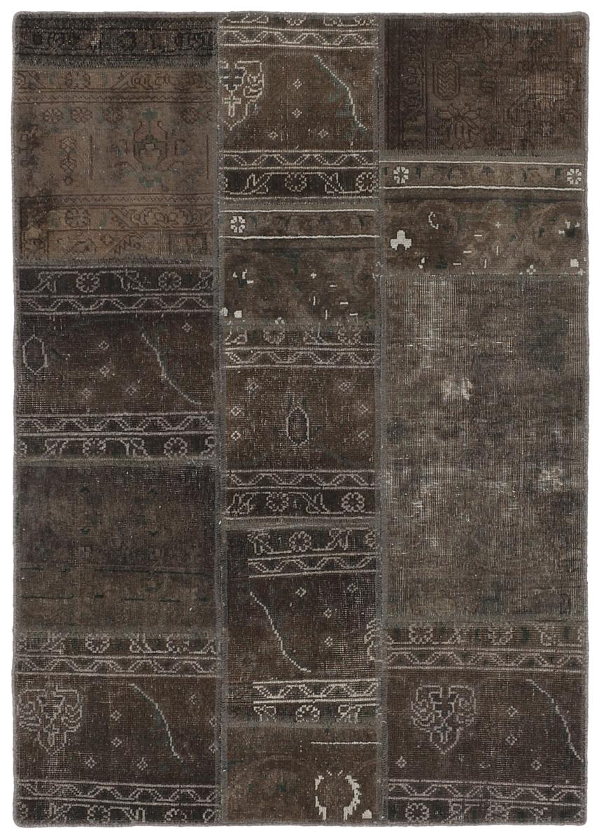 Persisk tæppe Patchwork 154x109 154x109, Persisk tæppe Knyttet i hånden