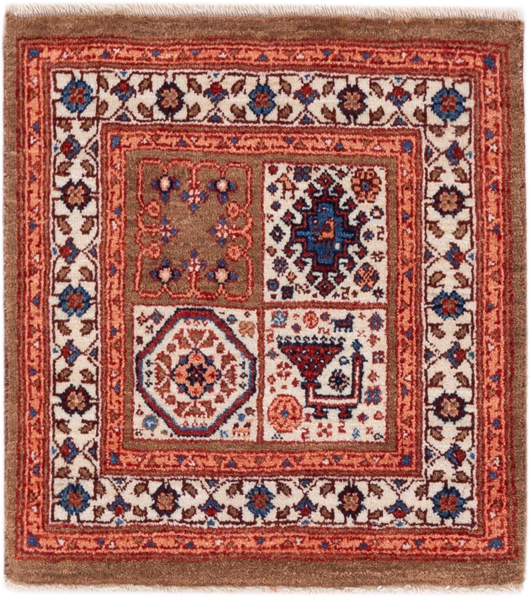 Persian Rug Persian Gabbeh Loribaft Tabiibaft 52x52 52x52, Persian Rug Knotted by hand