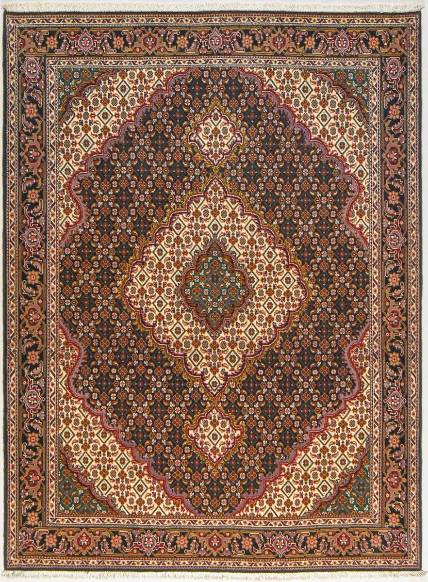 Tapete persa Tabriz 40Raj 202x149 202x149, Tapete persa Atado à mão