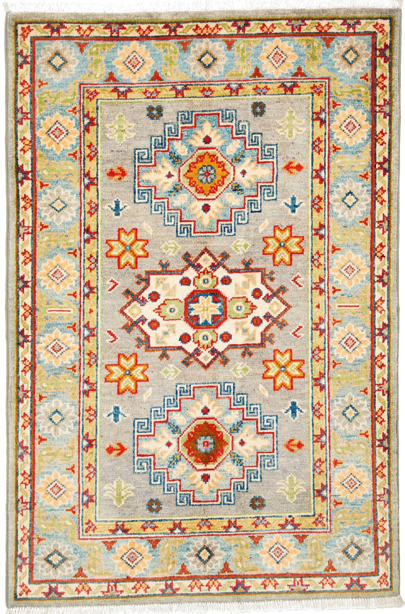 Afghan rug Kazak Limited 126x82 126x82, Persian Rug Knotted by hand