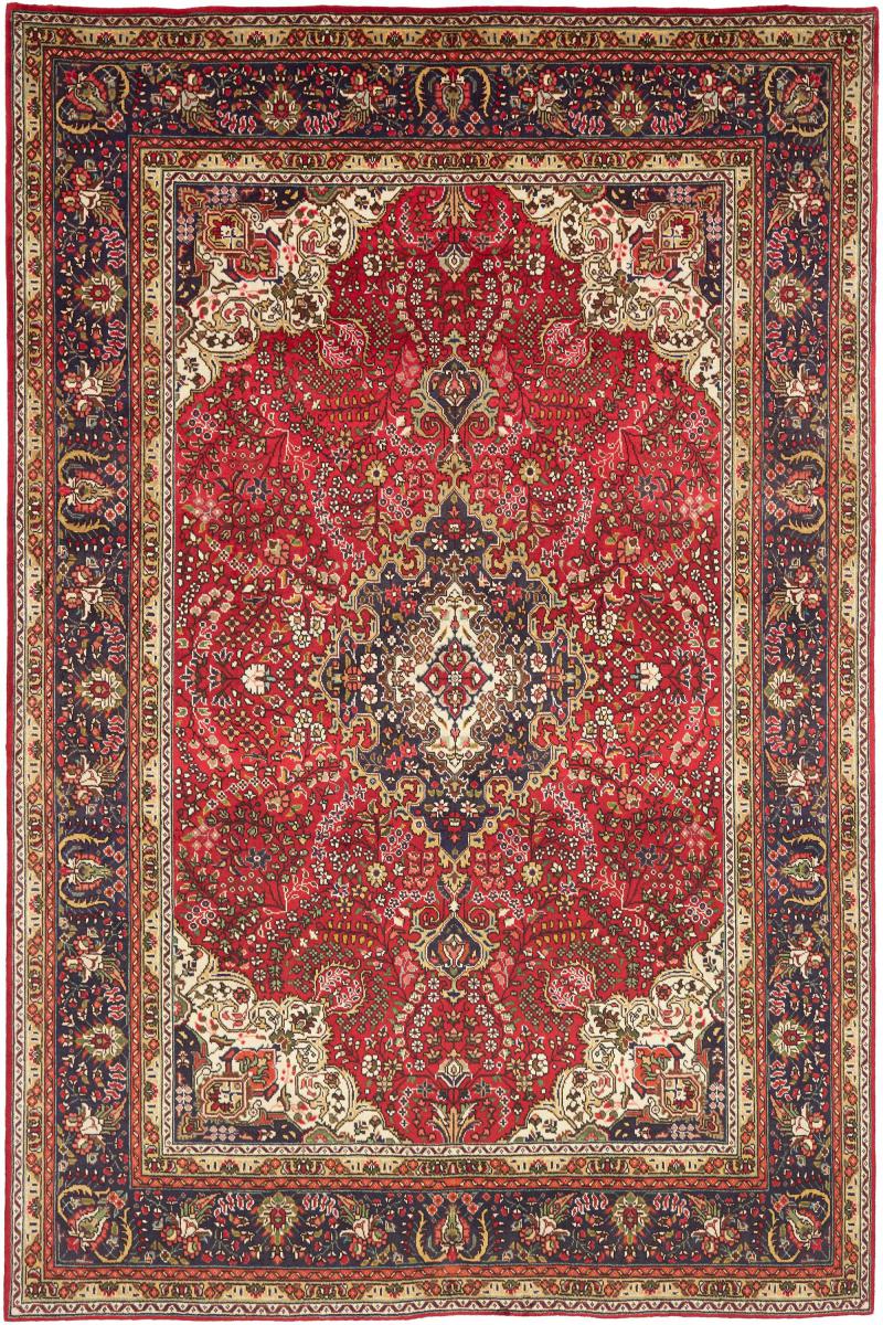 Persian Rug Tabriz 301x199 301x199, Persian Rug Knotted by hand