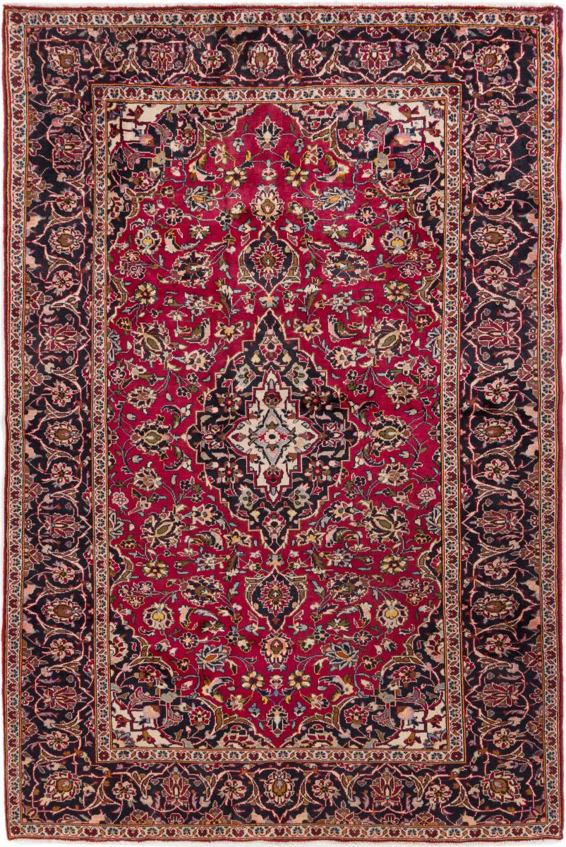 Περσικό χαλί Keshan 308x202 308x202, Περσικό χαλί Οι κόμποι έγιναν με το χέρι