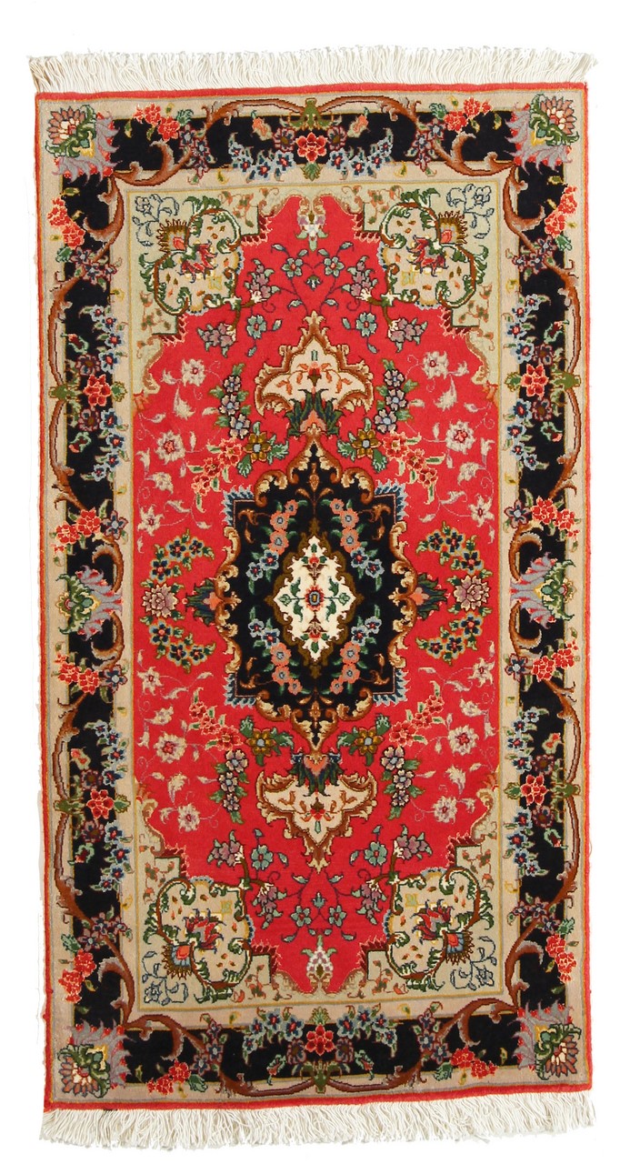 Perzisch tapijt Tabriz 50Raj 123x65 123x65, Perzisch tapijt Handgeknoopte