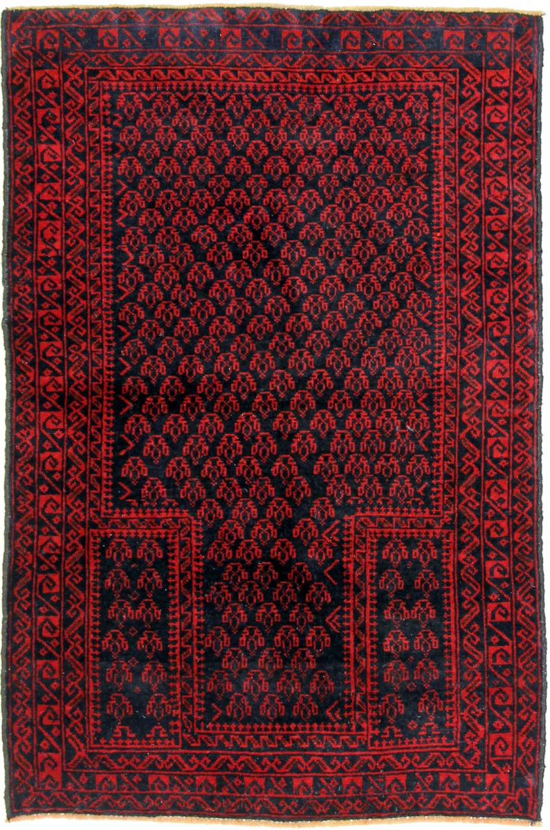 Tapete persa Balúchi 124x81 124x81, Tapete persa Atado à mão