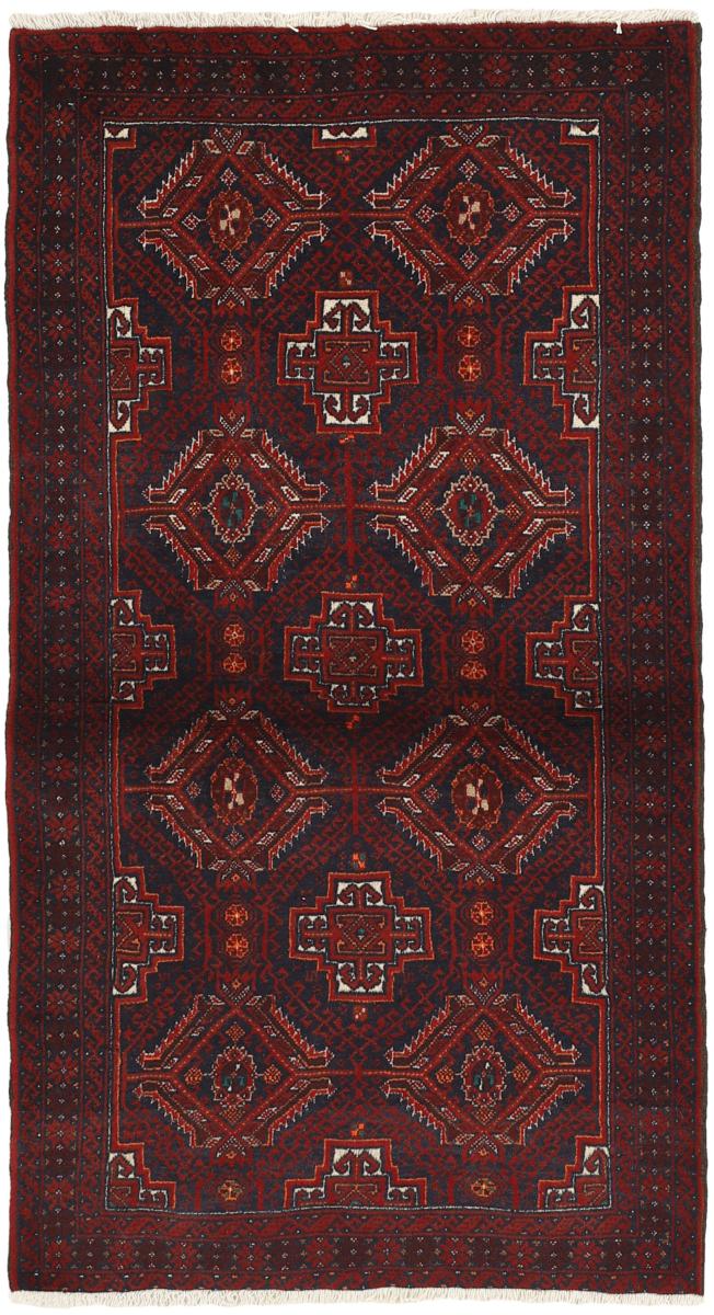 Perzisch tapijt Baluch 173x91 173x91, Perzisch tapijt Handgeknoopte