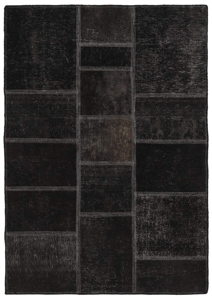 Persisk tæppe Patchwork 149x108 149x108, Persisk tæppe Knyttet i hånden