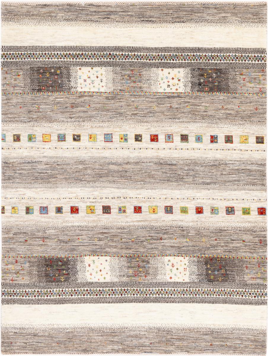 Alfombra persa Persa Gabbeh Loribaft Natura 192x147 192x147, Alfombra persa Hecho a mano