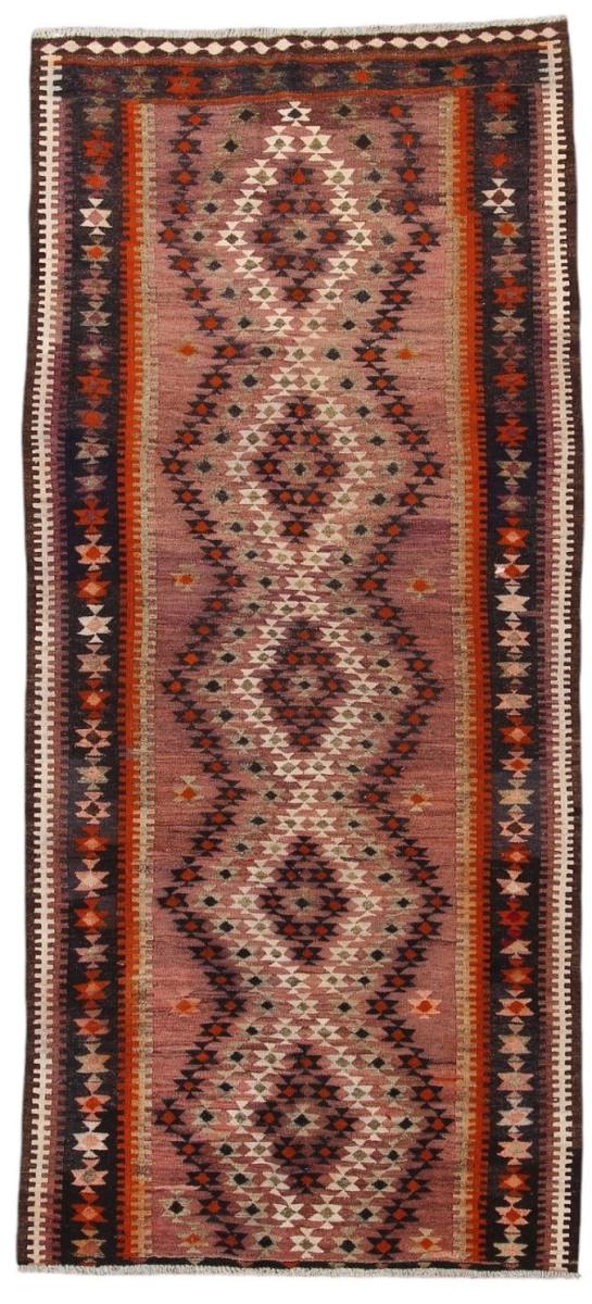 Persisk teppe Kelim Fars Antikke 311x139 311x139, Persisk teppe Handwoven 