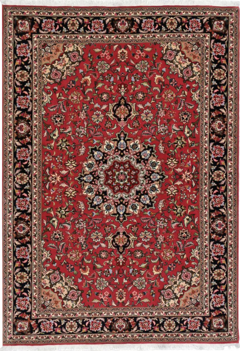 Tapete persa Tabriz 50Raj 145x104 145x104, Tapete persa Atado à mão