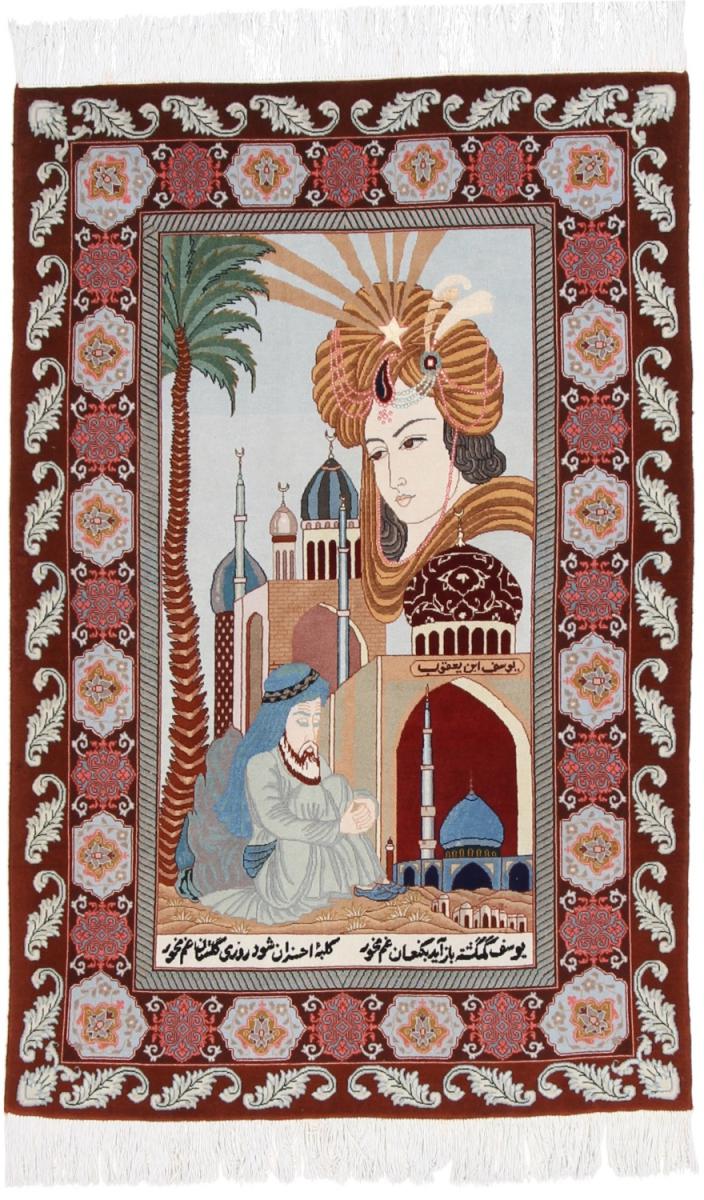 Persisk tæppe Tabriz 50Raj 151x101 151x101, Persisk tæppe Knyttet i hånden