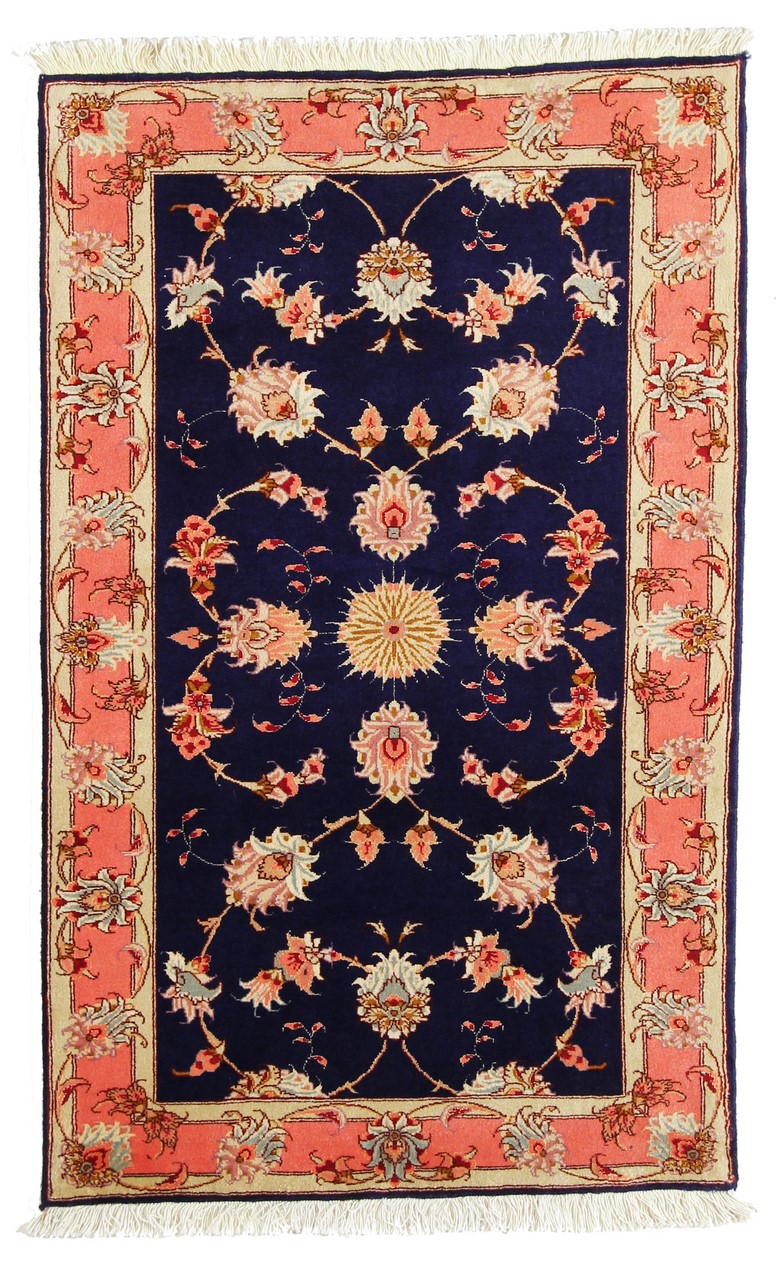 Perzisch tapijt Tabriz 50Raj 122x74 122x74, Perzisch tapijt Handgeknoopte