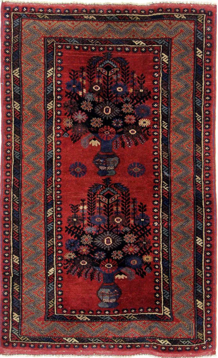 Tapete persa Balúchi 126x79 126x79, Tapete persa Atado à mão