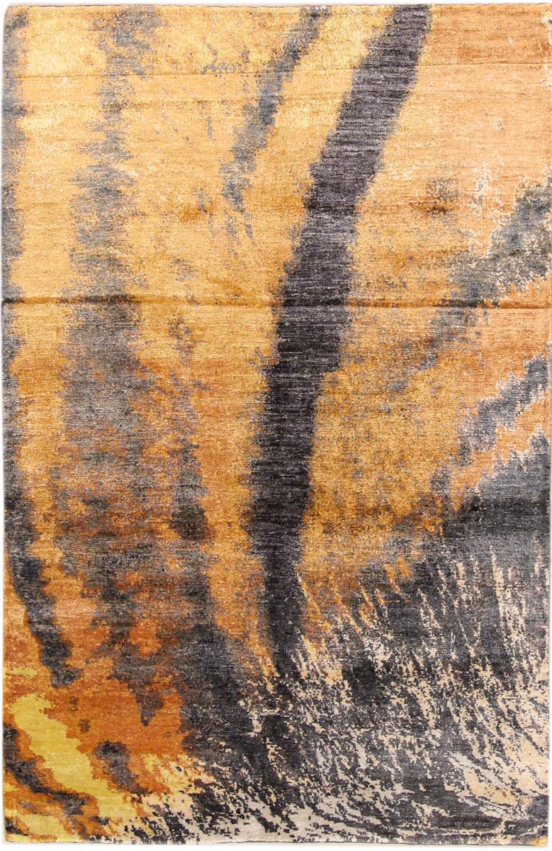 Tapete indiano Sadraa 186x118 186x118, Tapete persa Atado à mão