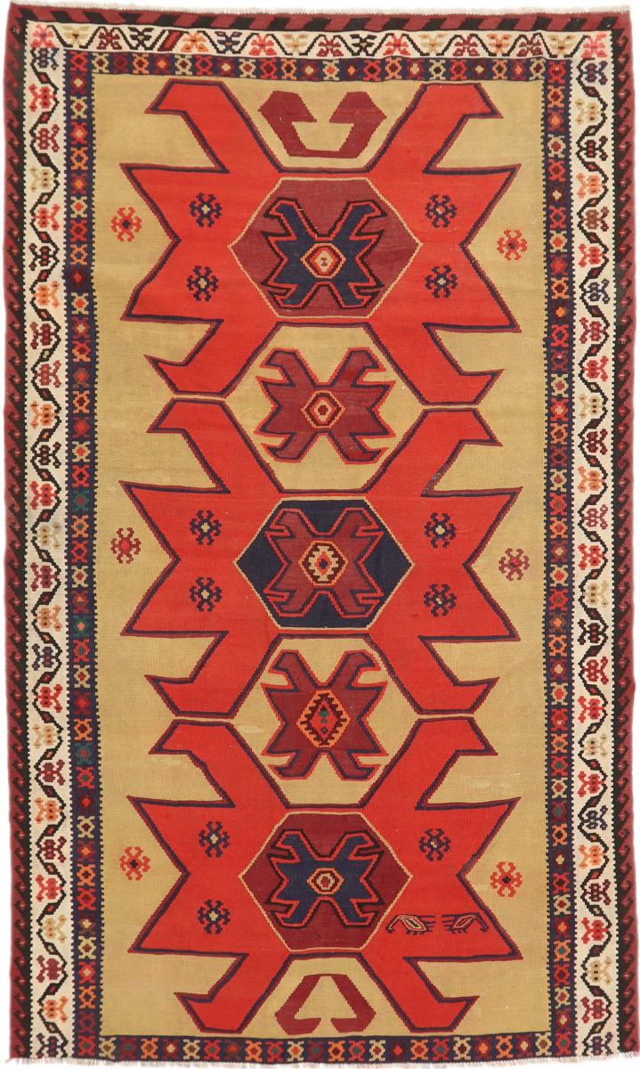 Tapete persa Kilim Fars Azerbaijan Antigo 292x170 292x170, Tapete persa Tecido à mão