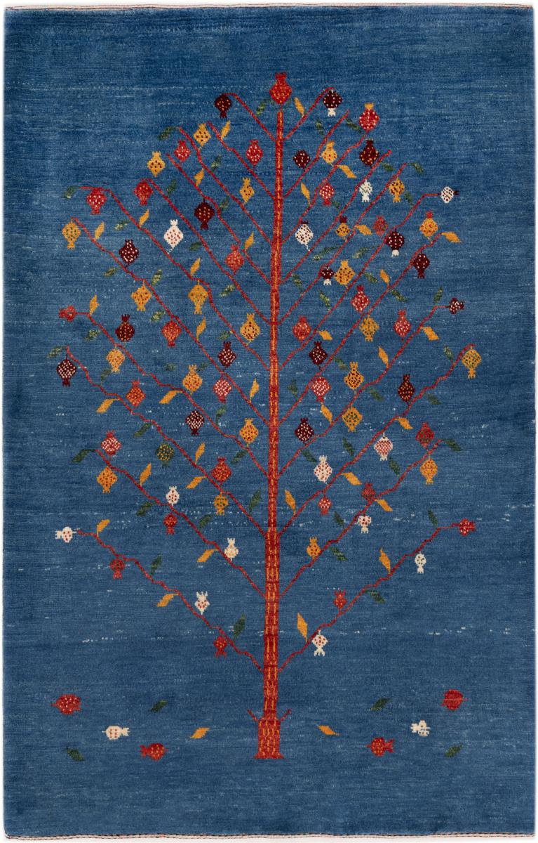 Persisk tæppe Persisk Gabbeh Kashkuli Banafsheh 190x122 190x122, Persisk tæppe Knyttet i hånden