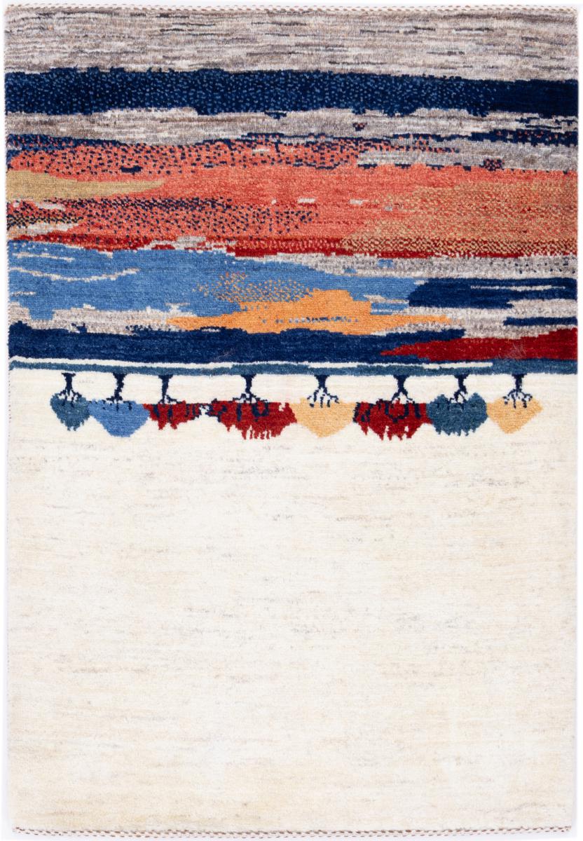 Persian rug Persian Gabbeh Loribaft Atelier 3'11"x2'8" 3'11"x2'8", Persian rug Hand-knotted
