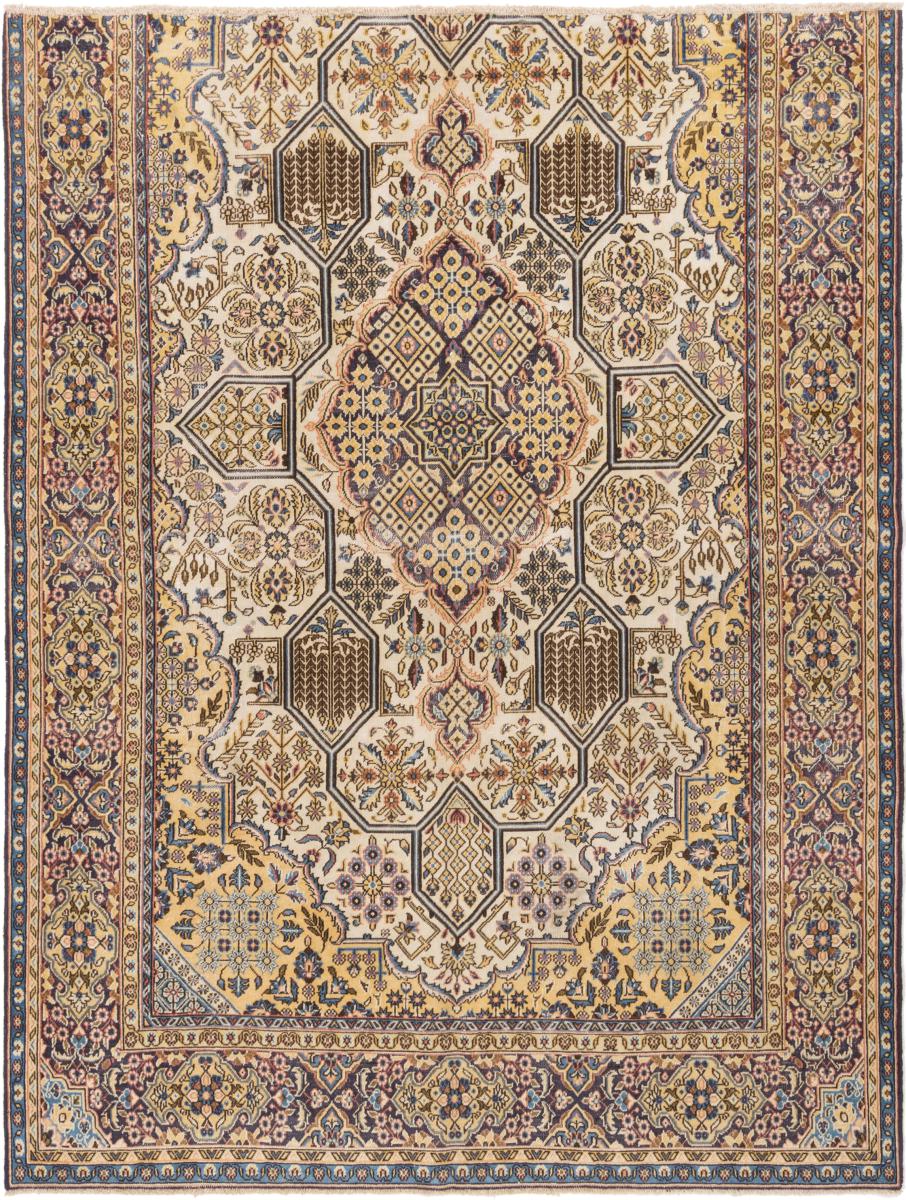 Persisk tæppe Vintage 206x154 206x154, Persisk tæppe Knyttet i hånden