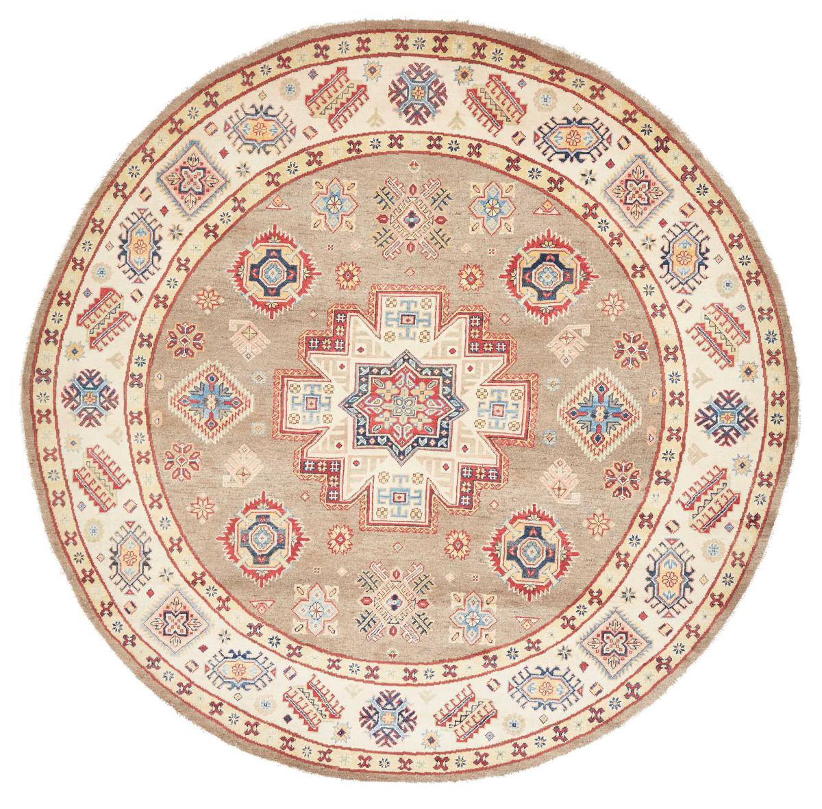 Tapis pakistanais Kazak 235x238 235x238, Tapis persan Noué à la main