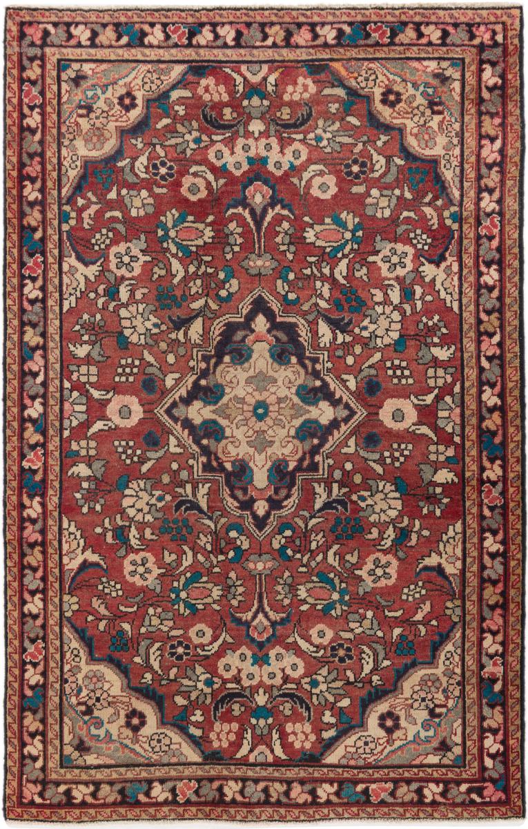 Perserteppich Mahal 198x124 198x124, Perserteppich Handgeknüpft