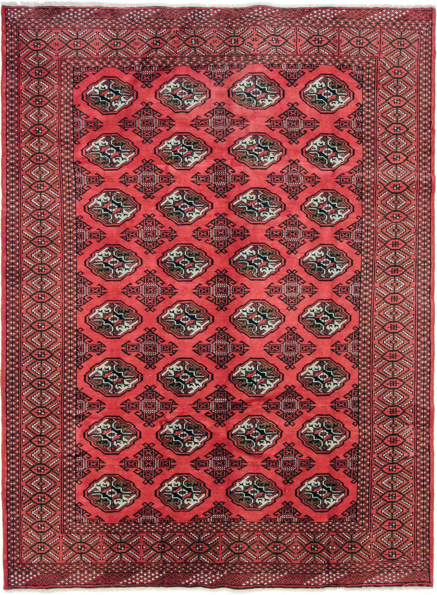 Tapete persa Turcomano 272x208 272x208, Tapete persa Atado à mão