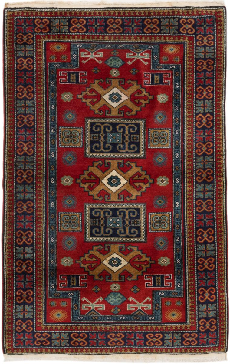 Afghansk tæppe Kazzak 210x135 210x135, Persisk tæppe Knyttet i hånden