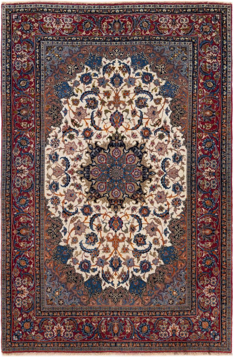Περσικό χαλί Ισφαχάν μετάξιnkette 165x110 165x110, Περσικό χαλί Χειροποίητο με κόμπους