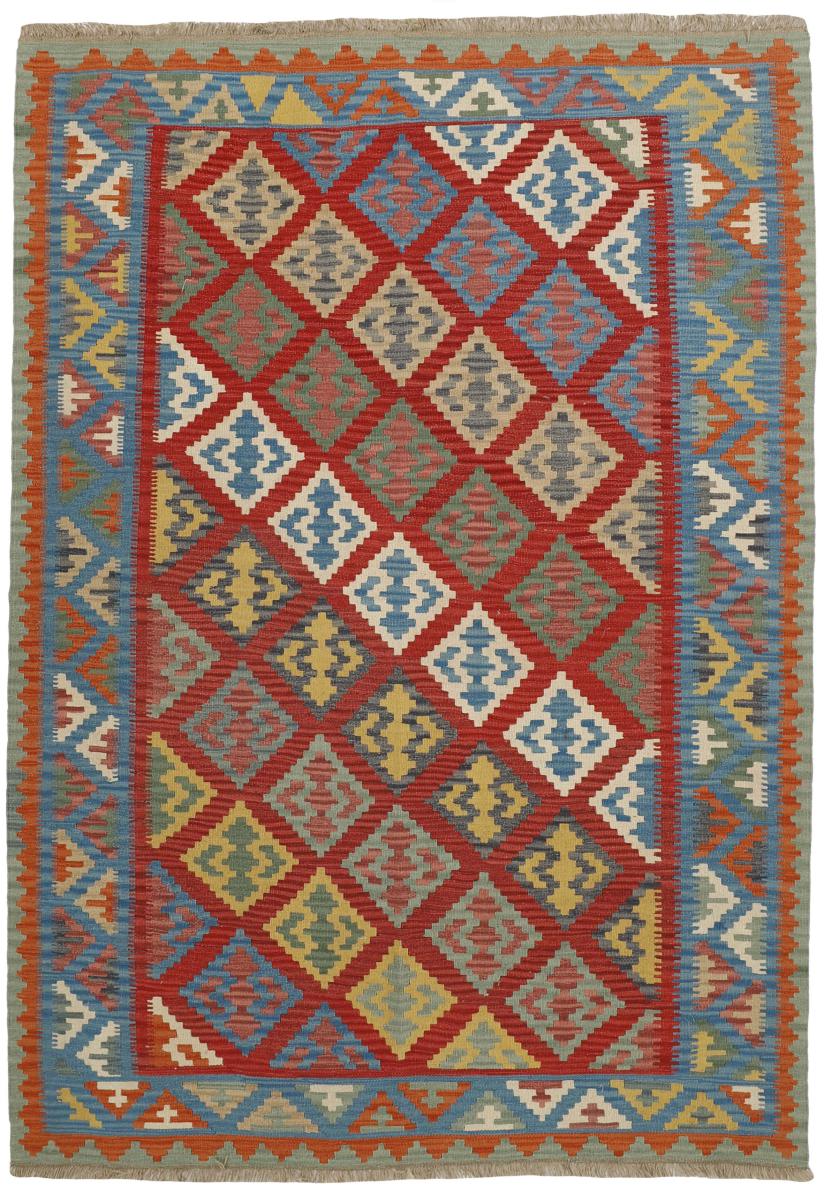 Tapete persa Kilim Fars 294x202 294x202, Tapete persa Tecido à mão