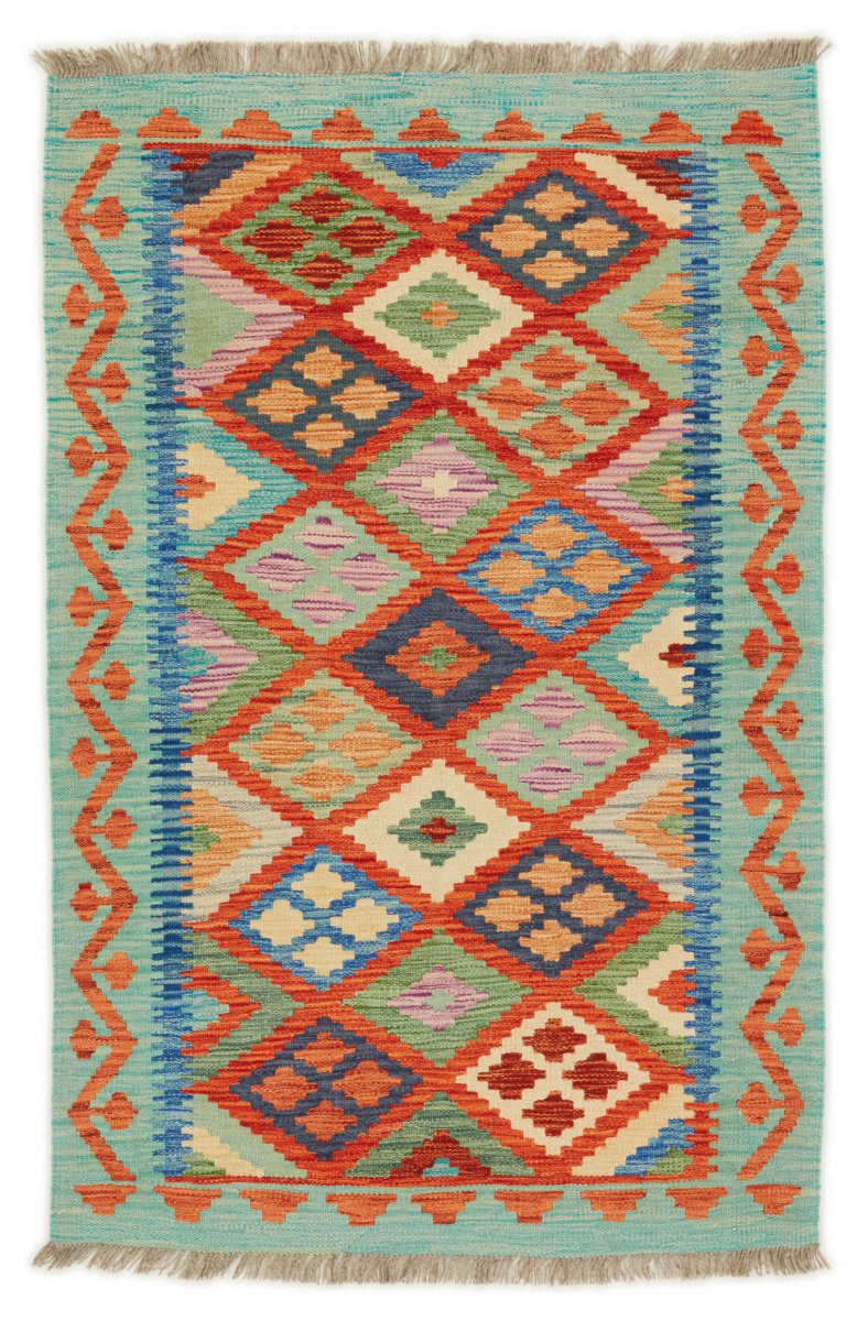 Afganistanilainen matto Kelim Afghan 148x98 148x98, Persialainen matto Käsinkudottu