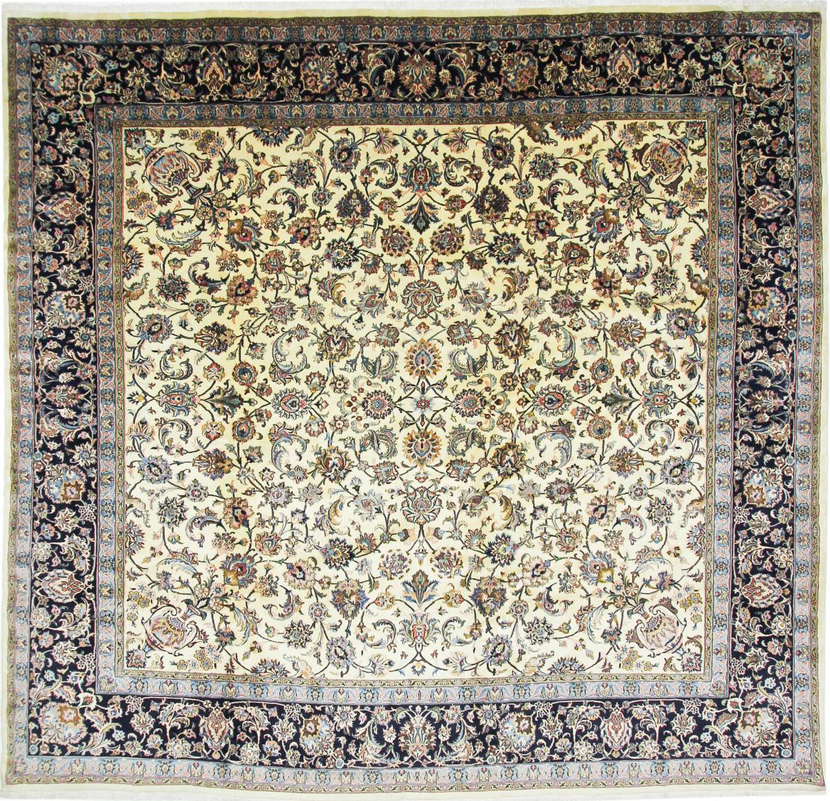 Persian Rug Mashhad 396x376 396x376, Persian Rug Knotted by hand