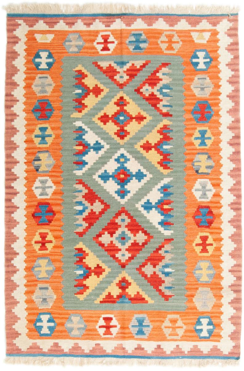 Tapete persa Kilim Fars 176x122 176x122, Tapete persa Tecido à mão