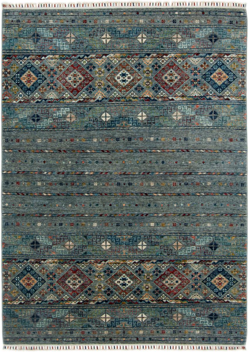 Pakistansk teppe Arijana Shaal 204x147 204x147, Persisk teppe Håndknyttet