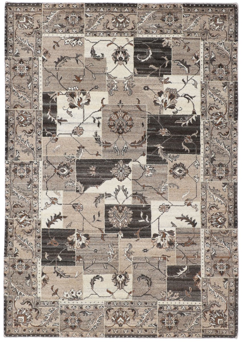 Intialainen matto Patchwork 205x144 205x144, Persialainen matto Käsinsolmittu