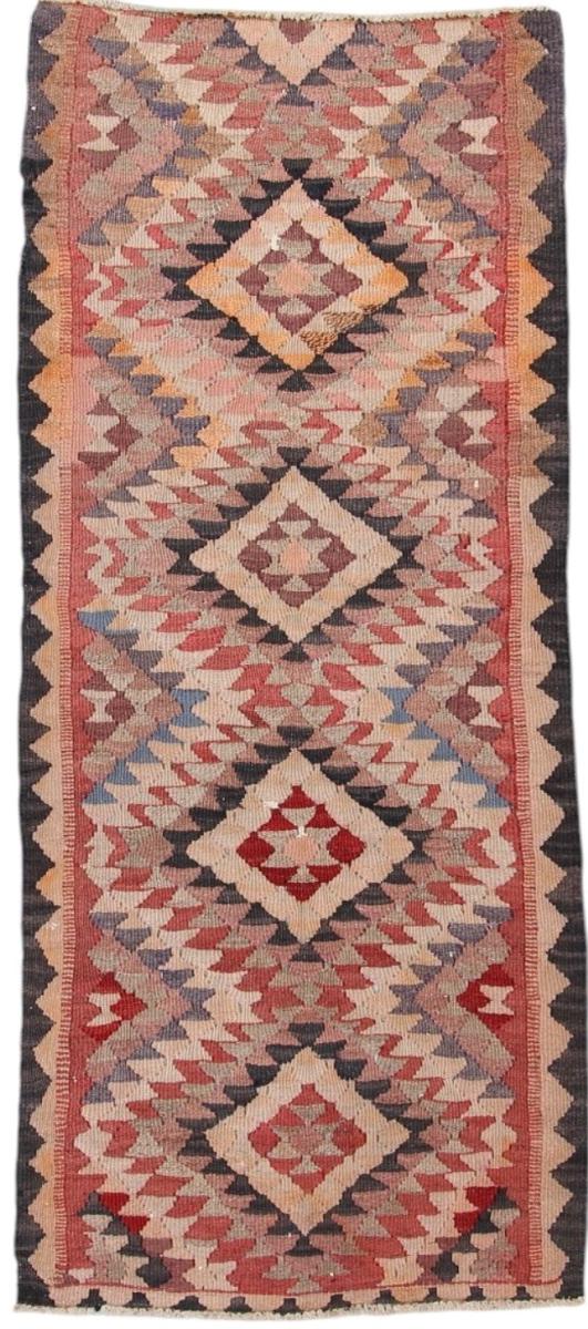 Perserteppich Kelim Fars Antik 9'5"x3'11" 9'5"x3'11", Perserteppich Handgewebt